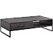 Salontafel Piastra 126x64 cm zwart