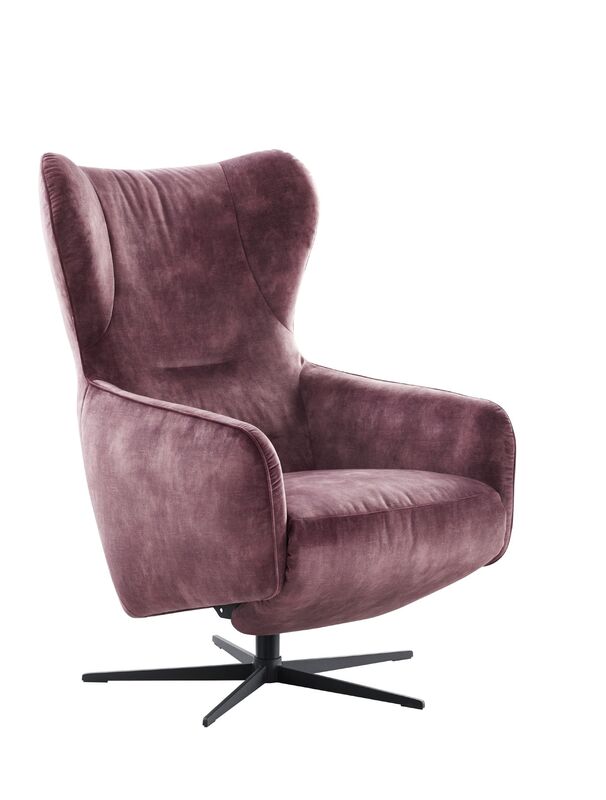 Relaxfauteuil Sinta medium rood velvet