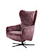 Relaxfauteuil Sinta medium rood velvet