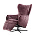 Relaxfauteuil Sinta medium rood velvet