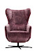 Relaxfauteuil Sinta medium rood velvet