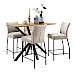 Barkruk Vitale beige