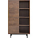 Opbergkast Spazzare laag (100 Cm) dark mango