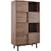 Opbergkast Spazzare laag (100 Cm) dark mango
