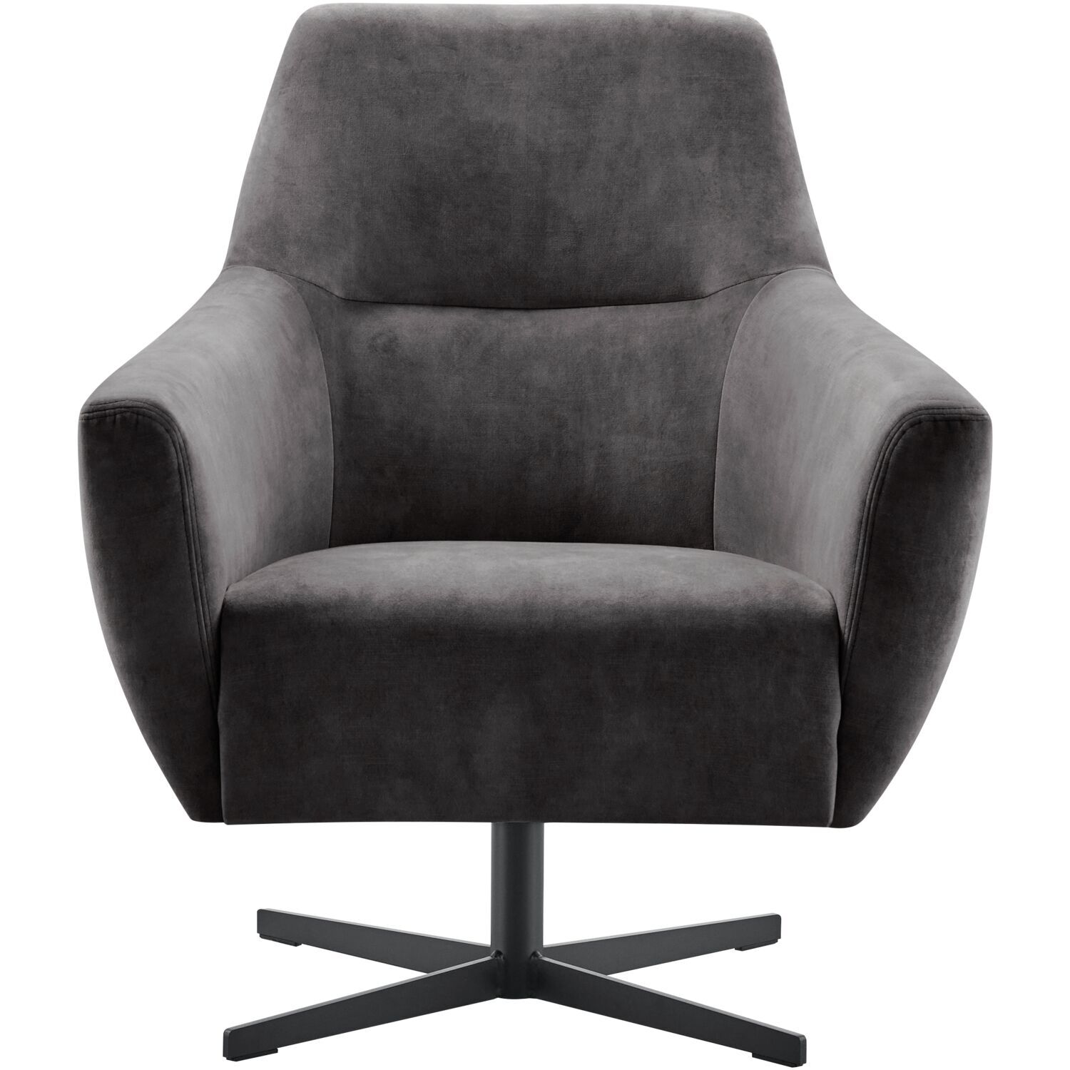 Draaifauteuil Gudo antraciet