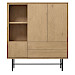Opbergkast Belvio (125 Cm) light oak fineer