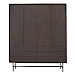 Opbergkast Belvio (165 Cm) dark oak fineer