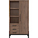 Opbergkast Ricardi 175x90x45 cm dark mango