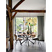 Eettafel Romaro 150 cm rond teak mix rough