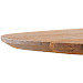 Eettafel Romaro 220x100 cm Deens ovaal teak mix rough