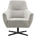Draaifauteuil Gudo lichtgrijs