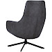 Draaifauteuil Vaneze microleder antraciet