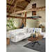 Salontafel Mascaro 135x67 cm Deens ovaal dark mango