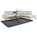 Salontafel Mascaro 135x67 cm Deens ovaal dark mango
