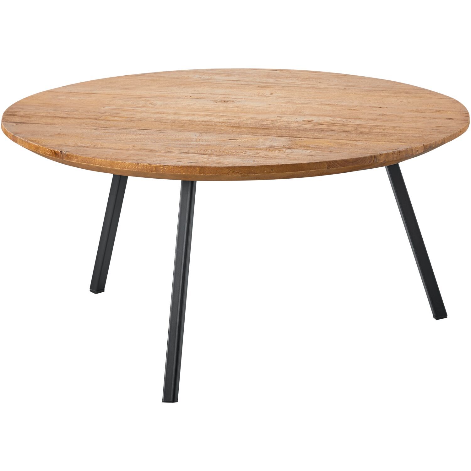 Salontafel Romaro 75 cm rond teak mix rough