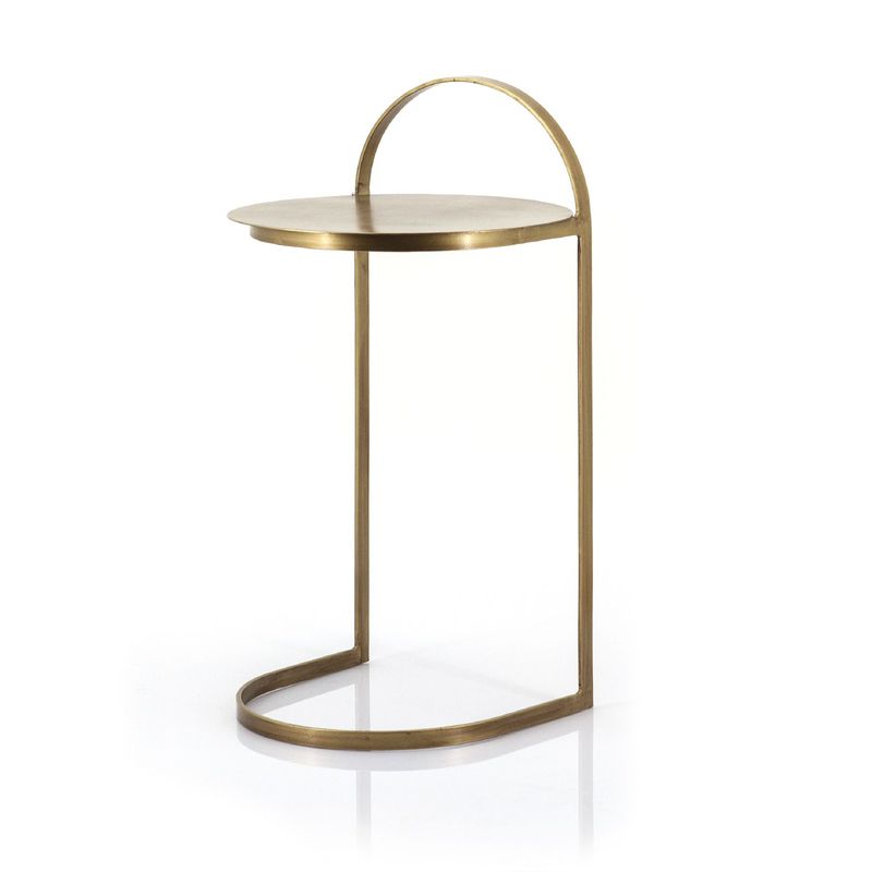 Bijzettafel Garcon rond messing ø35cm