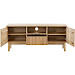 TV-meubel Arrosto eikenhout 58x135x40 cm light roast