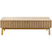 Salontafel Arrosto eikenhout 70x135 cm rechthoekig light roast