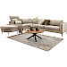 Salontafel Aska teak 90 cm rond naturel brushed