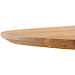 Eettafel Aska 240x120 cm ovaal teak naturel brushed