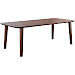 Eettafel Tavolo eikenhout 220x100 cm rechthoekig dark roast