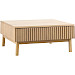 Salontafel Arrosto eikenhout 90x90 cm vierkant light roast