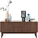 TV-meubel Arrosto eikenhout 58x135x40 cm Dark Roast