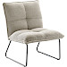 Fauteuil Novalese donkergrijs