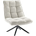 Draaifauteuil Parrano lichtgrijs