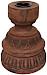 Kandelaar Alessano bruin small