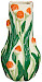 Vaas Palmoli groen large