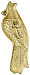 Decoratieschaal Palmoli goud large