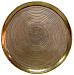 Decoratieschaal Trodena brons 48x48 rond