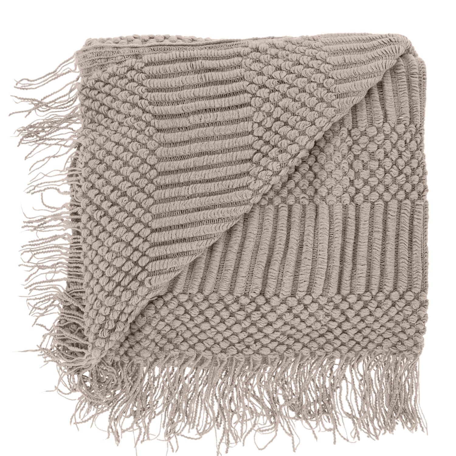Plaid Follo taupe