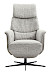 Relaxfauteuil Pomonti grijs