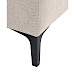 Hoekbank rechts Fabria polyetherschuim beige
