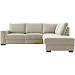 Hoekbank rechts Florance HR koudschuim zandbeige relaxfunctie