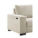 Hoekbank rechts Florance HR koudschuim zandbeige relaxfunctie