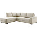 Hoekbank links Florance HR koudschuim zandbeige relaxfunctie