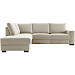 Hoekbank links Florance HR koudschuim zandbeige relaxfunctie