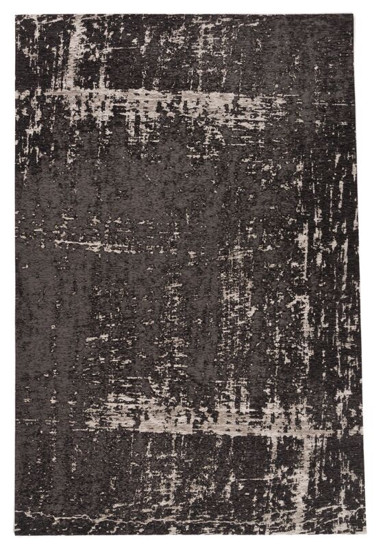 Vloerkleed Priso zwart 200x290cm