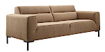 3-Zitsbank Ampara cognac bonell+HR zitting