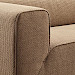 3-Zitsbank Ampara cognac bonell+HR zitting