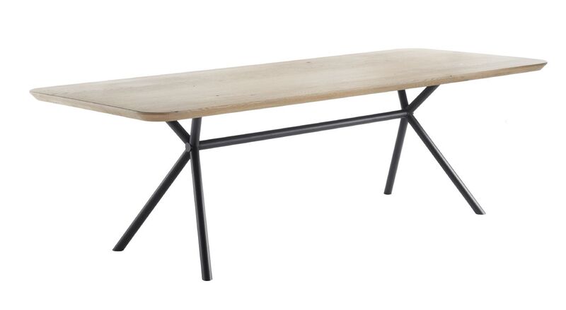 Eettafel Pantila rechthoek hout 260x98cm