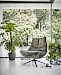 Draaifauteuil Monzone donkergroen velvet