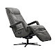 Relaxfauteuil Lontia antraciet Velvet
