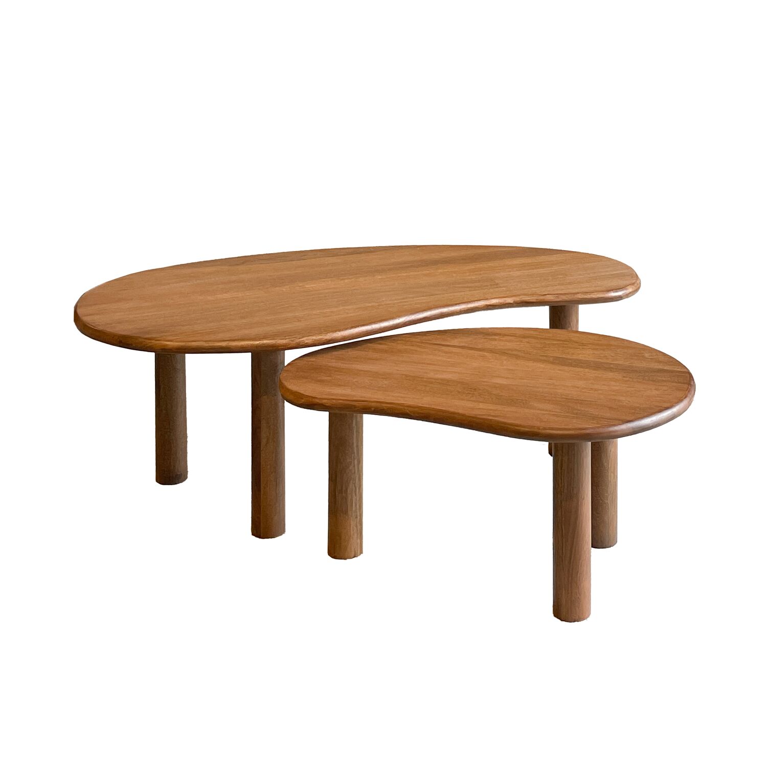 Salontafelset Nubira mangohout naturel