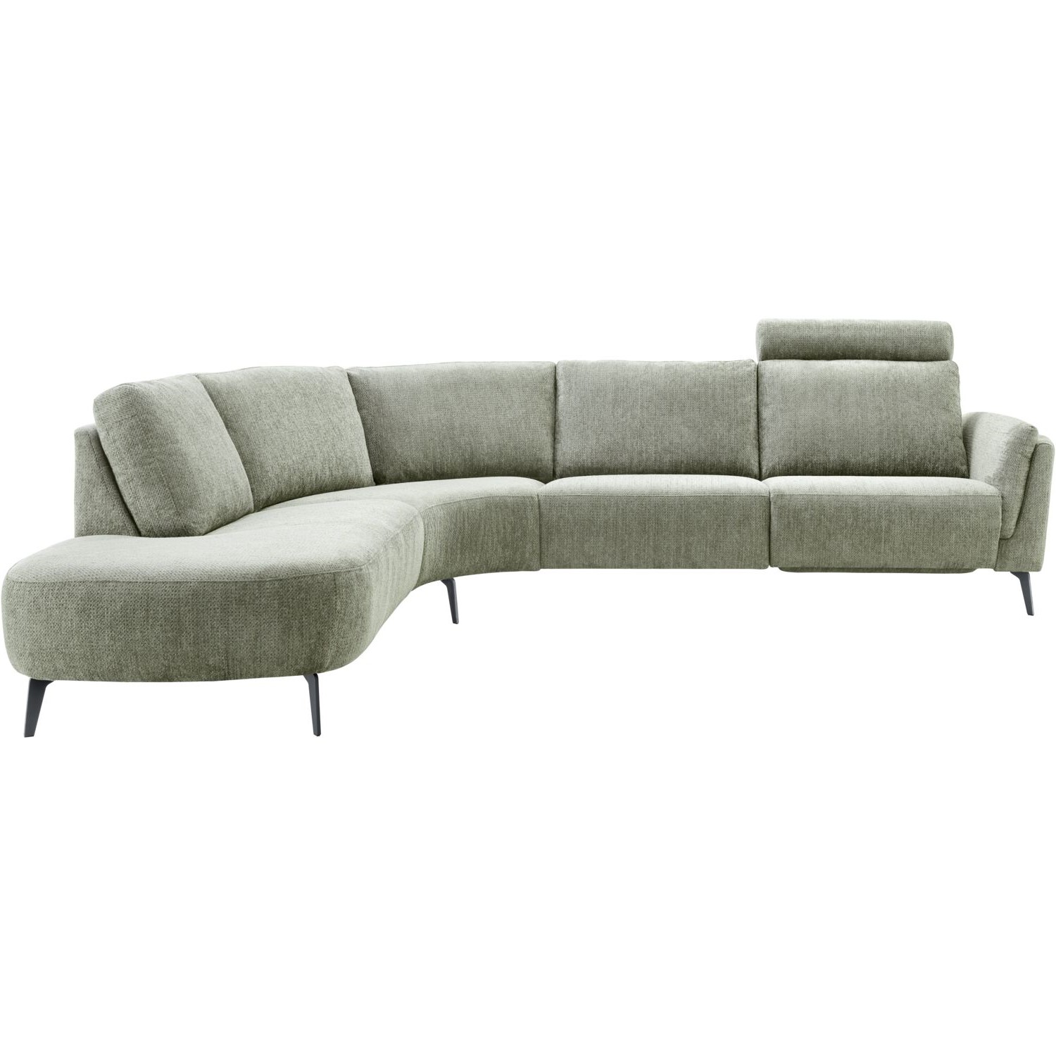 Hoekbank Harina met relax groen links