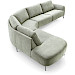 Hoekbank Harina met relax groen links