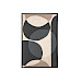 Wanddecoratie Ato small zwart bruin